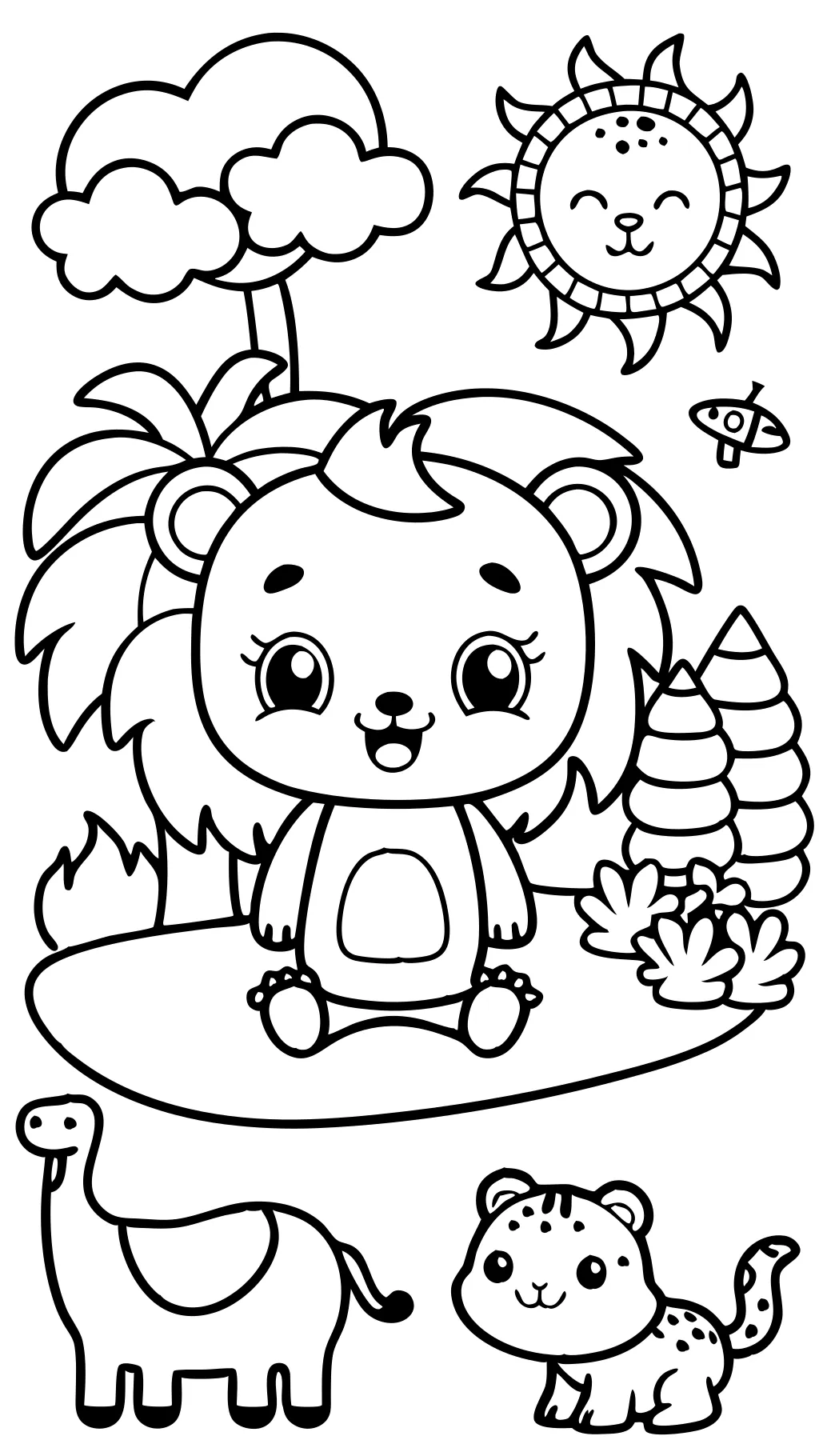 coloriages pour tout-petit imprimable